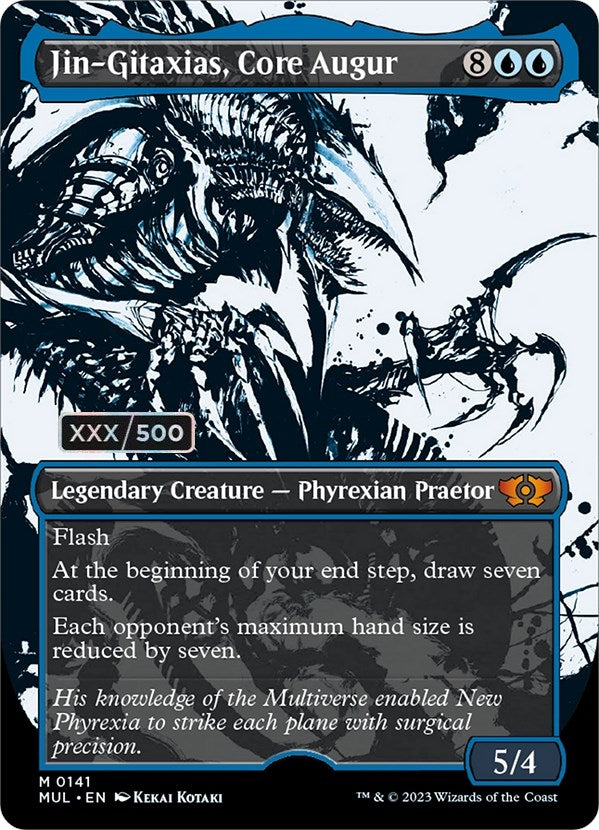 Image for Jin-Gitaxias, Core Augur (Serial Numbered) (141) - Magic: The Gathering