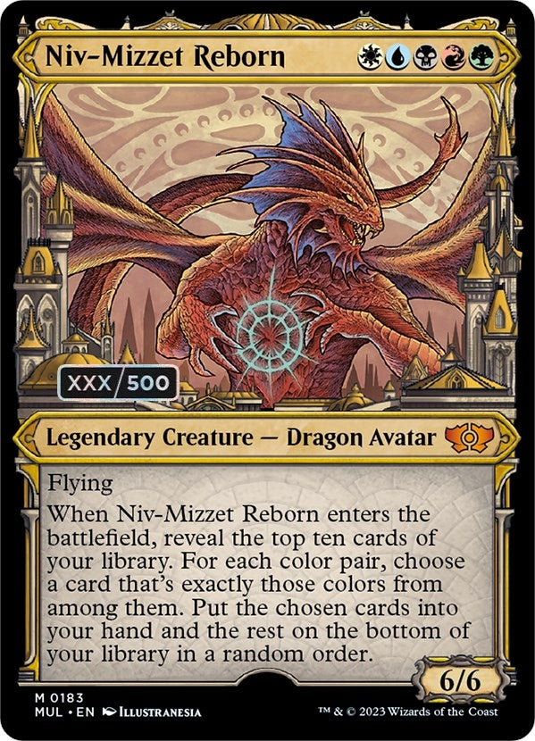 Image for Niv-Mizzet Reborn (Serial Numbered) (183) - Magic: The Gathering