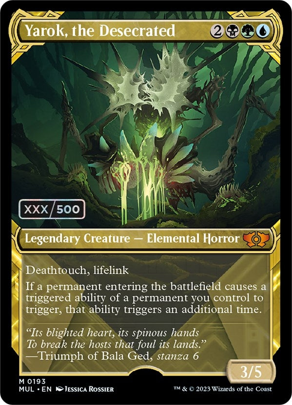 Image for Yarok, the Desecrated (Serial Numbered) (193) - Magic: The Gathering