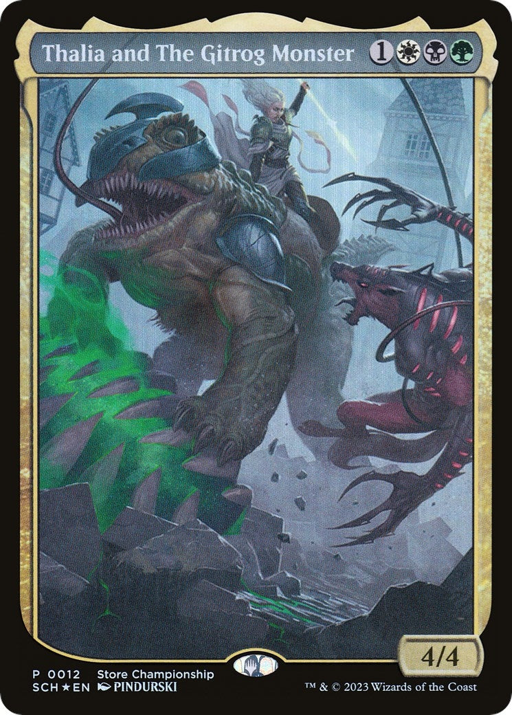 Image for Thalia and The Gitrog Monster (12) - Magic: The Gathering