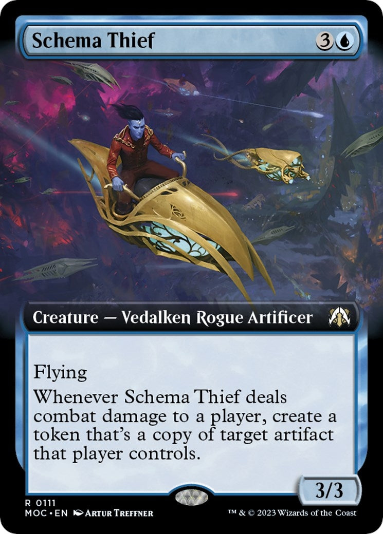 Image for Schema Thief (Extended Art) (111) - Magic: The Gathering