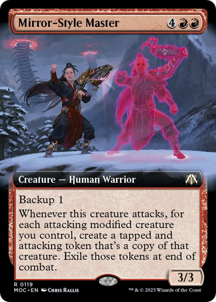 Image for Mirror-Style Master (Extended Art) (119) - Magic: The Gathering