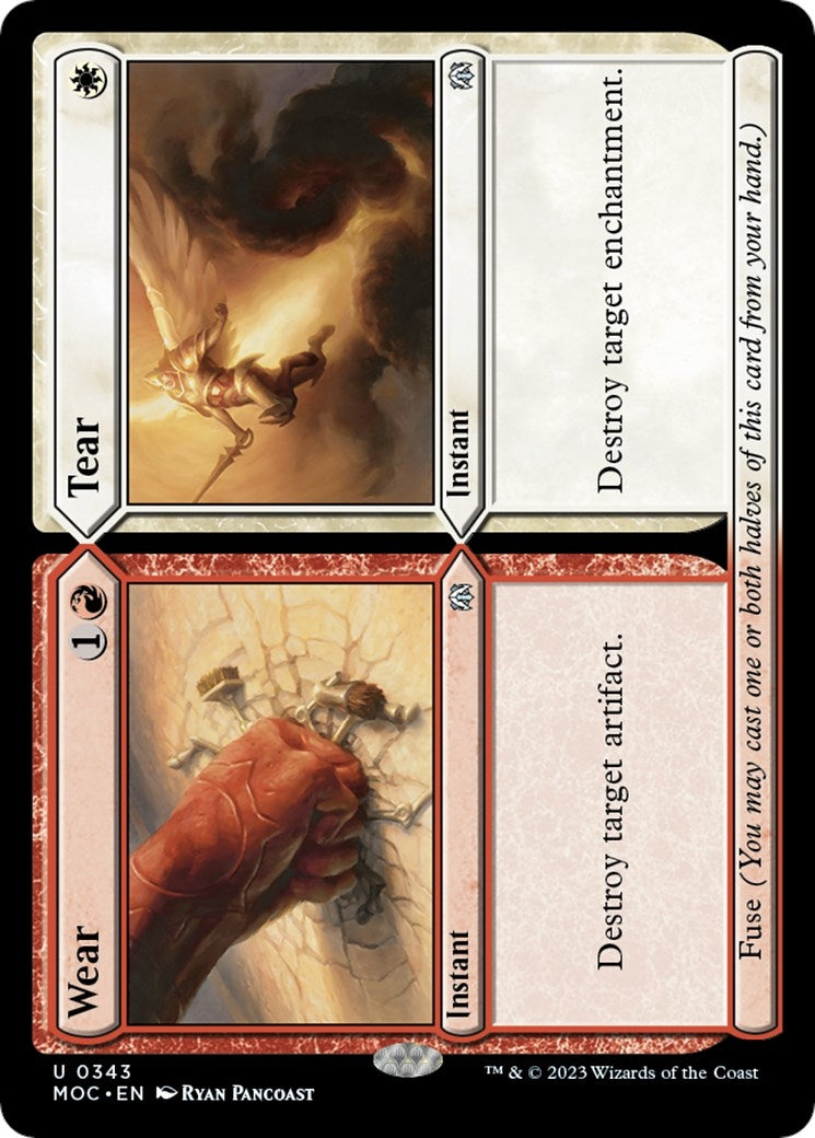 Image for Wear // Tear (343) - Magic: The Gathering