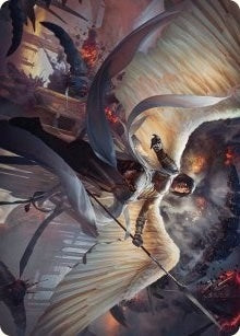 Image for Serra Faithkeeper Art Card (7) - Magic: The Gathering