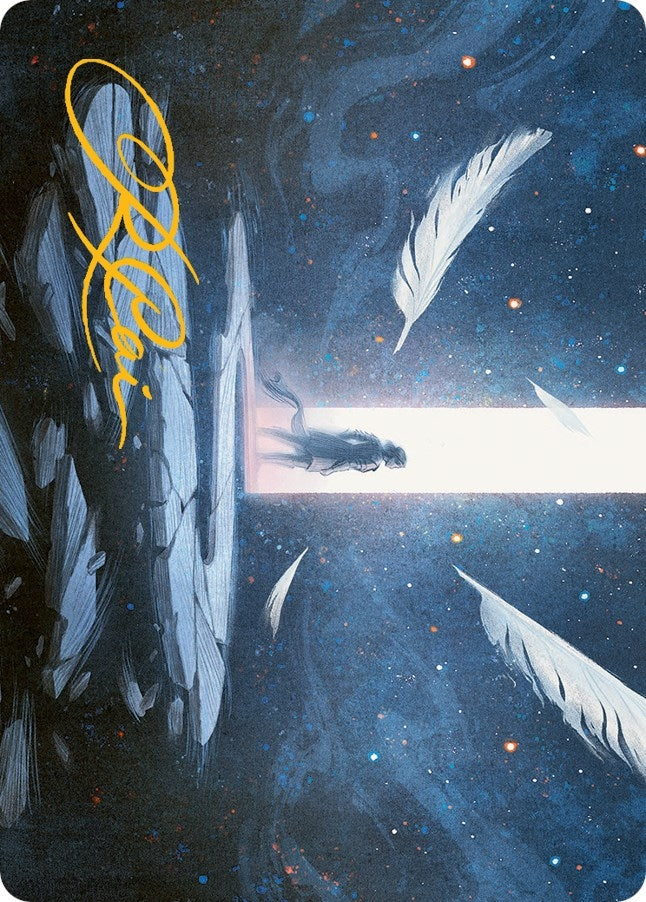 Image for Moment of Truth Art Card (Gold-Stamped Signature) (14) - Magic: The Gathering