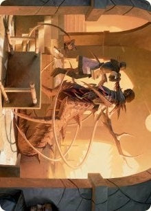 Image for Rona, Tolarian Obliterator Art Card (17) - Magic: The Gathering
