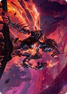 Image for Ayara, Furnace Queen Art Card (21) (ASMOM) - Magic: The Gathering