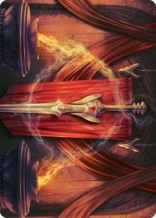 Image for Ramosian Greatsword Art Card (37) - Magic: The Gathering
