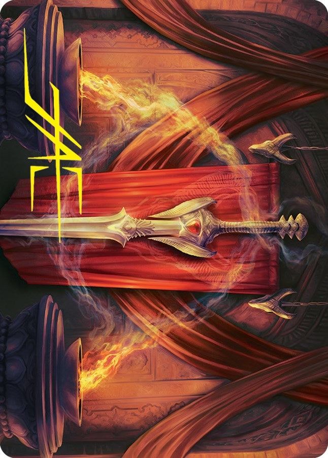 Image for Ramosian Greatsword Art Card (Gold-Stamped Signature) (37) (ASMOM) - Magic: The Gathering
