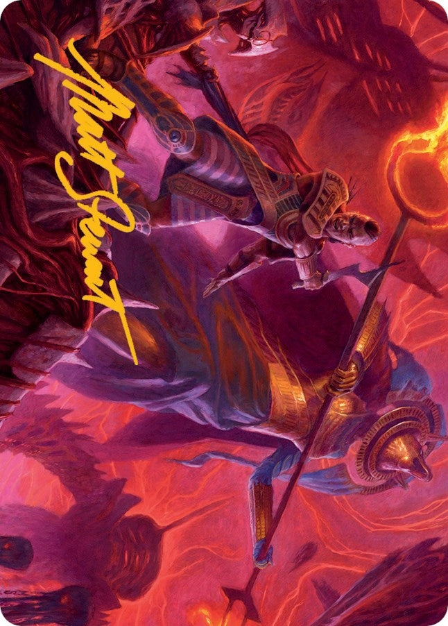 Image for Djeru and Hazoret Art Card (Gold-Stamped Signature) (44) (ASMOM) - Magic: The Gathering