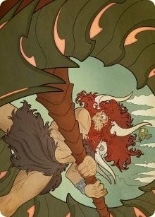 Image for Borborygmos and Fblthp Art Card (57/81) (57) (ASMOM) - Magic: The Gathering