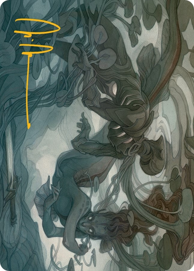 Image for Emry, Lurker of the Loch Art Card (Gold-Stamped Signature) (69) (ASMOM) - Magic: The Gathering