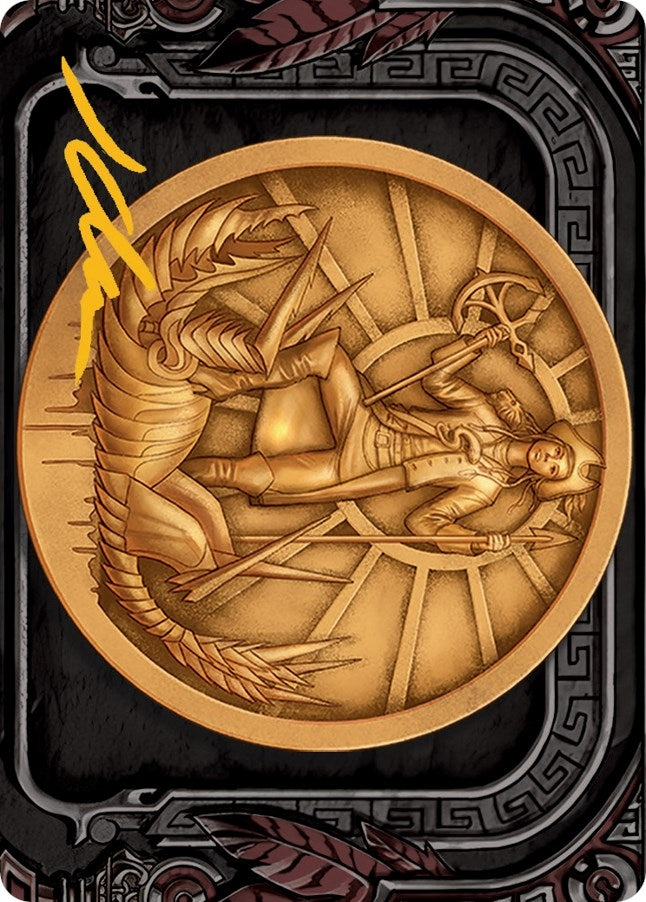 Image for Captain Lannery Storm Art Card (Gold-Stamped Signature) (73) (ASMOM) - Magic: The Gathering