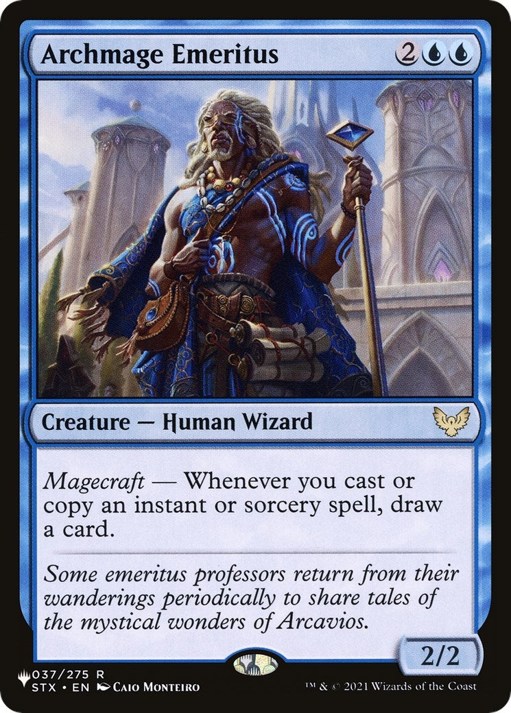 Image for Archmage Emeritus (037/275) (LIST) - Magic: The Gathering
