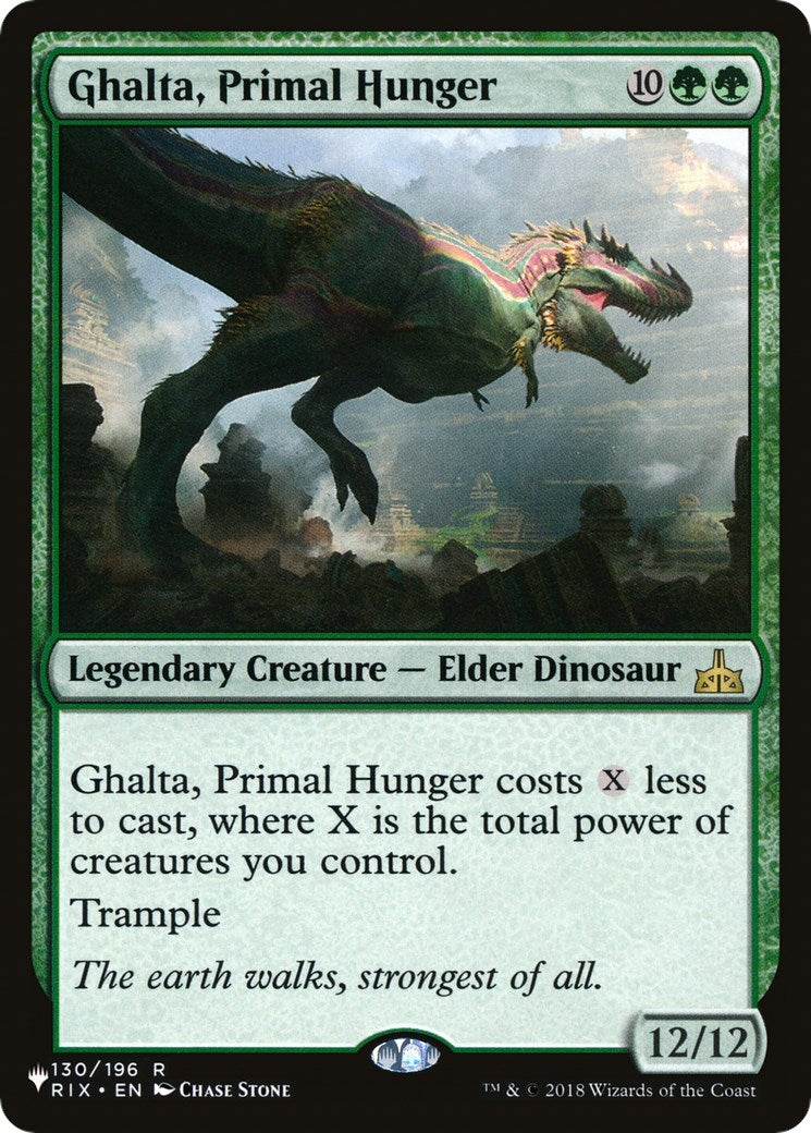 Image for Ghalta, Primal Hunger (130/196) - Magic: The Gathering