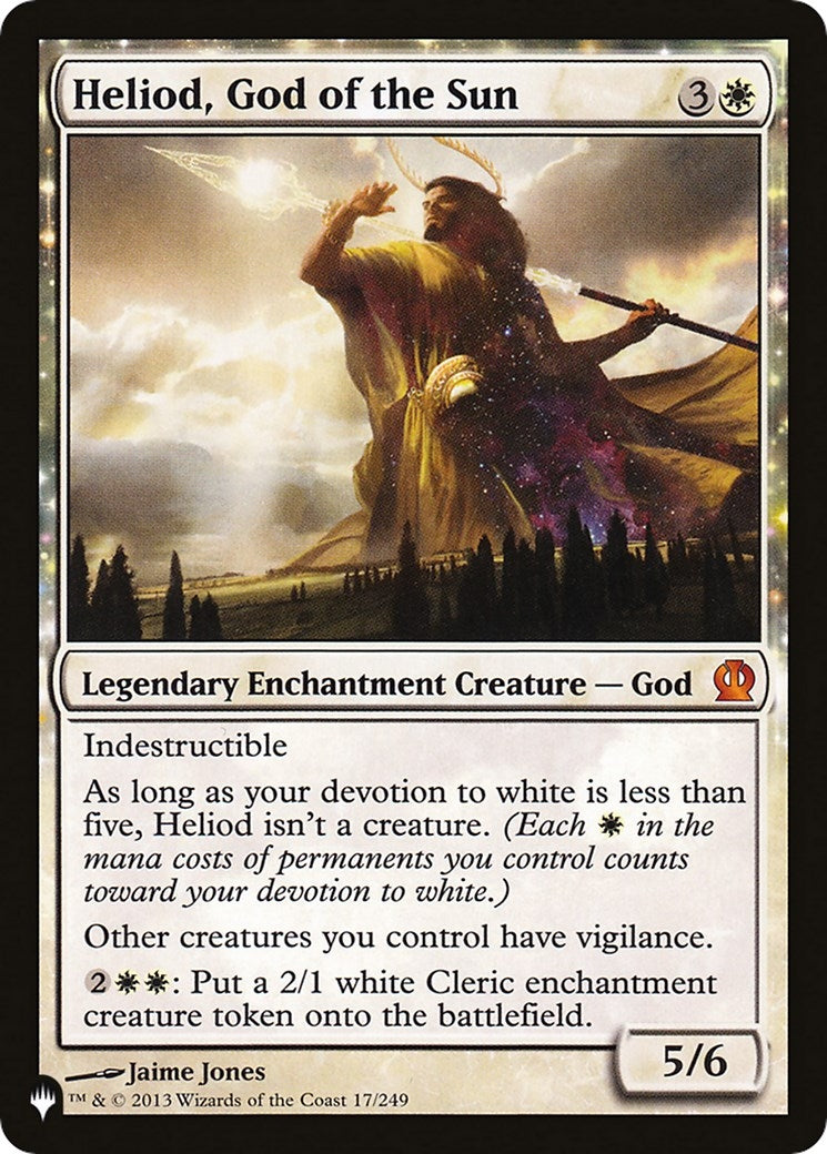 Image for Heliod, God of the Sun (17/249) - Magic: The Gathering