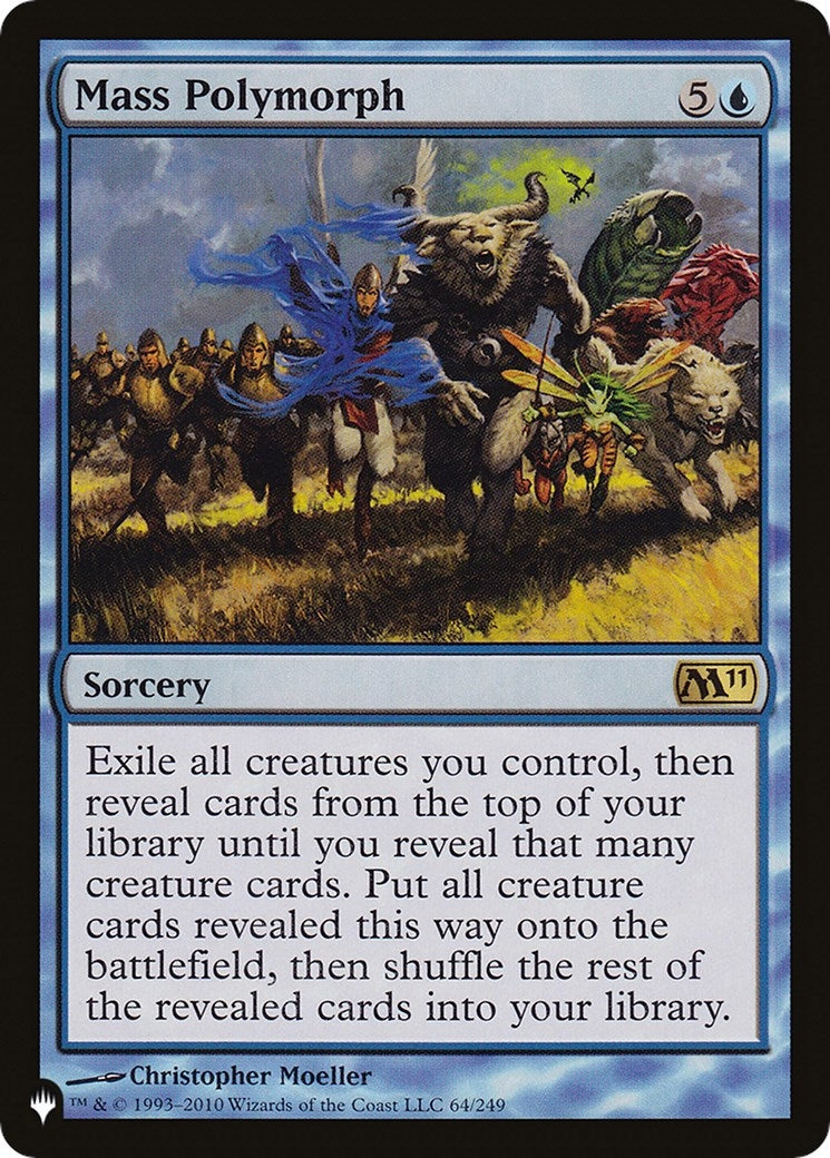 Image for Mass Polymorph (64/249) (LIST) - Magic: The Gathering