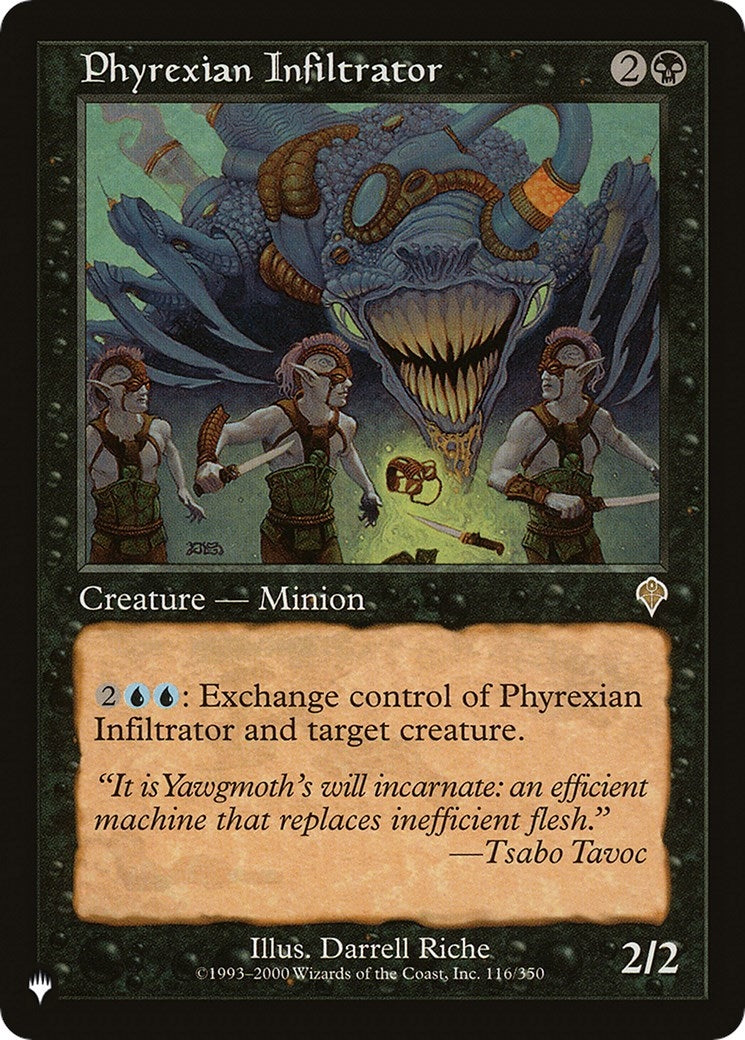 Image for Phyrexian Infiltrator (116/350) - Magic: The Gathering