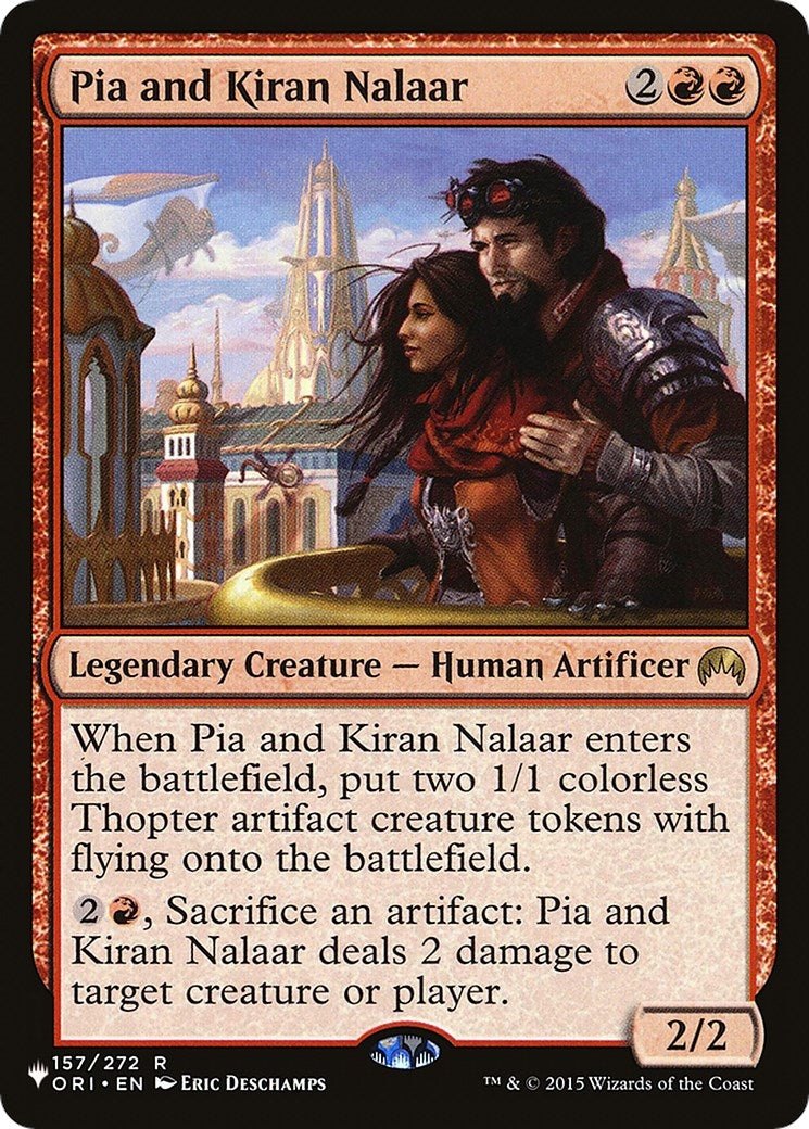 Image for Pia and Kiran Nalaar (157/272) (LIST) - Magic: The Gathering