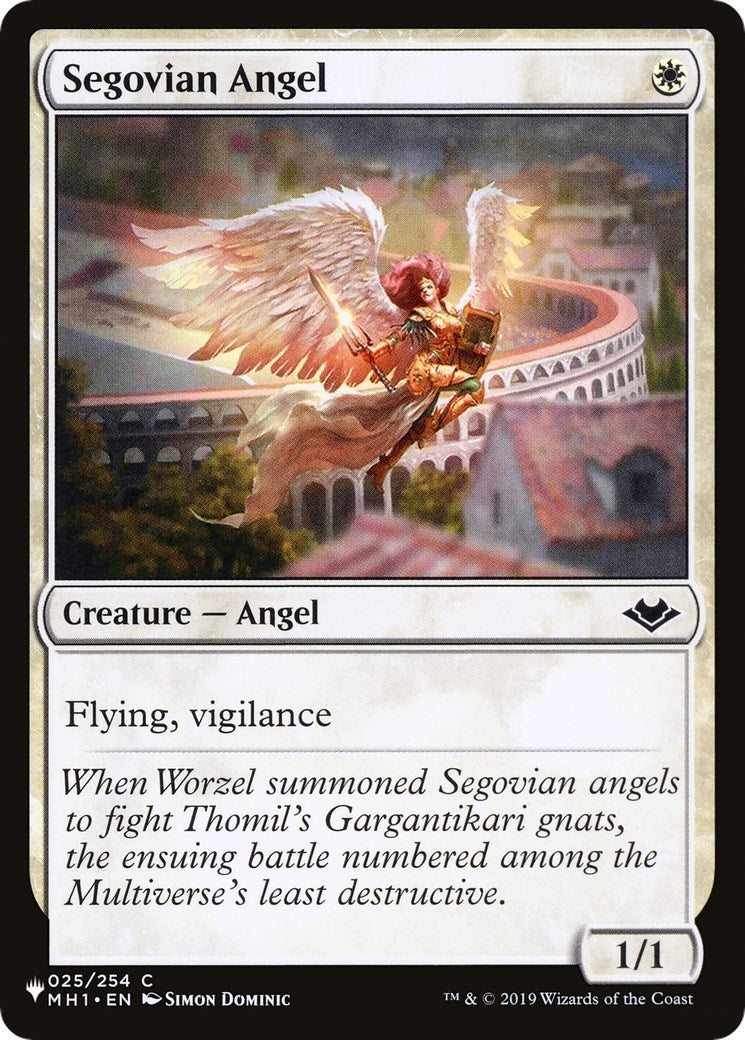 Image for Segovian Angel (25) (LIST) - Magic: The Gathering