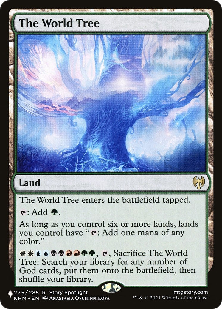 Image for The World Tree (275/285) (LIST) - Magic: The Gathering