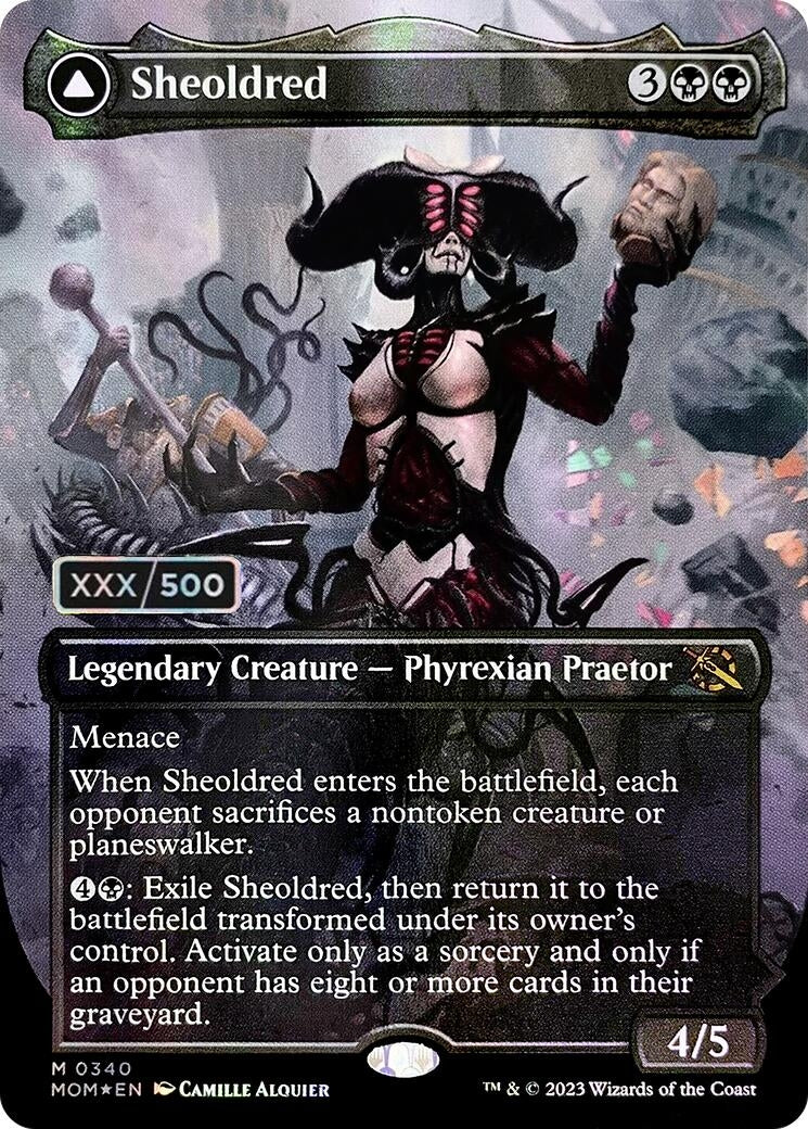 Image for Sheoldred (Serial Numbered) (340) - Magic: The Gathering