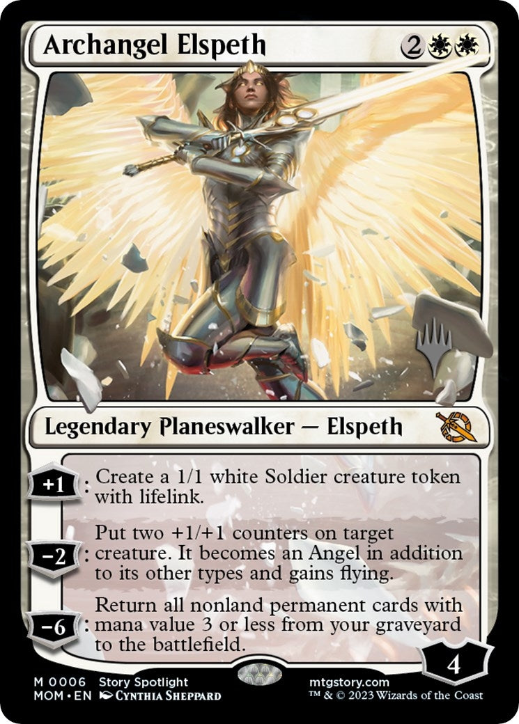 Image for Archangel Elspeth (6) (PPMOM) - Magic: The Gathering