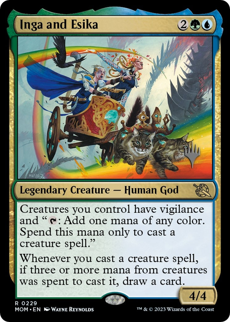 Image for Inga and Esika (229) (PPMOM) - Magic: The Gathering