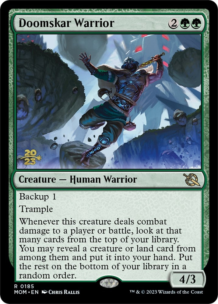Image for Doomskar Warrior (185) - Magic: The Gathering