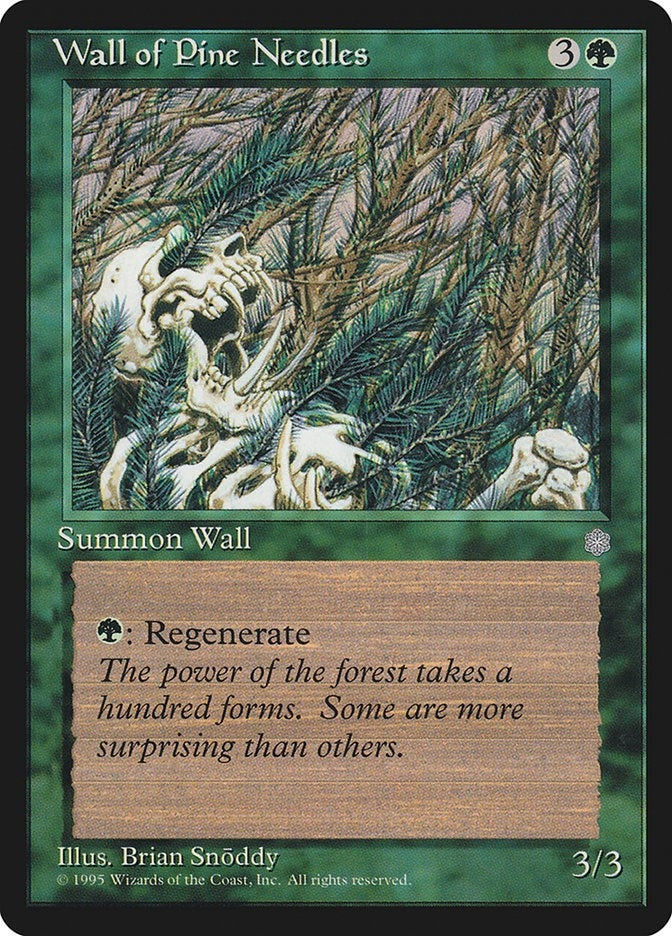 Image for Wall of Pine Needles - Magic: The Gathering