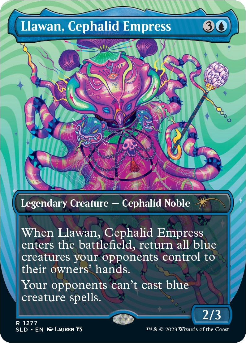 Image for Llawan, Cephalid Empress (1277) - Magic: The Gathering