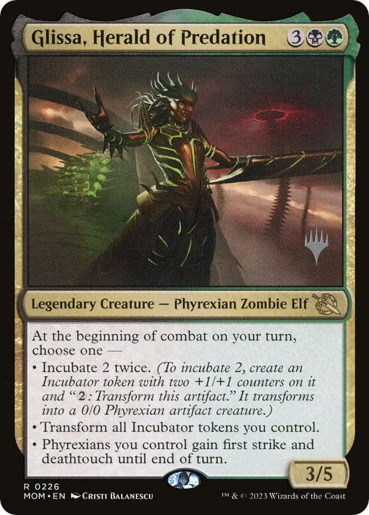 Image for Glissa, Herald of Predation (226) - Magic: The Gathering