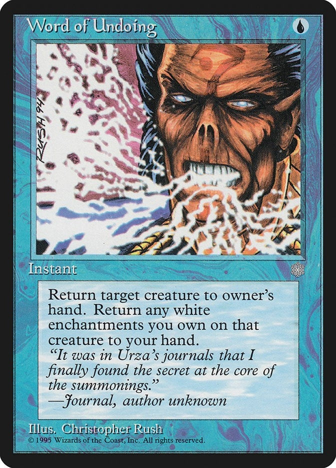 Image for Word of Undoing - Magic: The Gathering