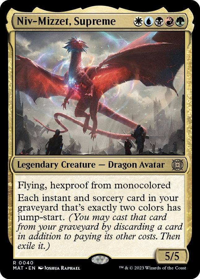 Image for Niv-Mizzet, Supreme (40) - Magic: The Gathering
