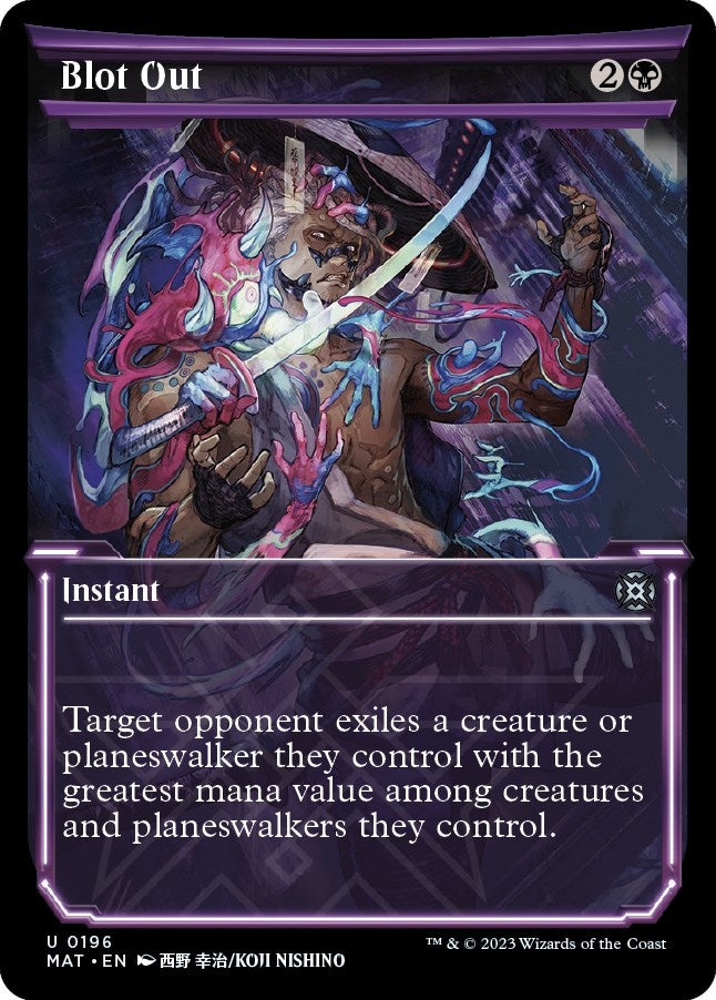 Image for Blot Out (Halo Foil) (196) - Magic: The Gathering
