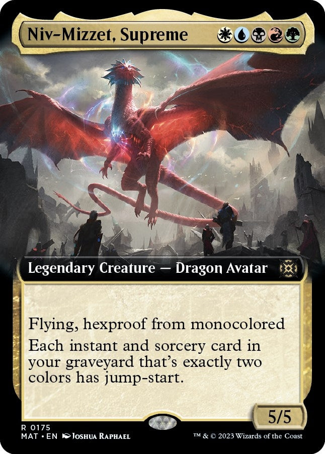 Image for Niv-Mizzet, Supreme (Extended Art) (175) - Magic: The Gathering