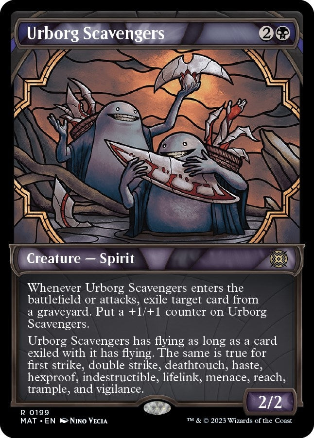 Image for Urborg Scavengers (Halo Foil) (199) - Magic: The Gathering