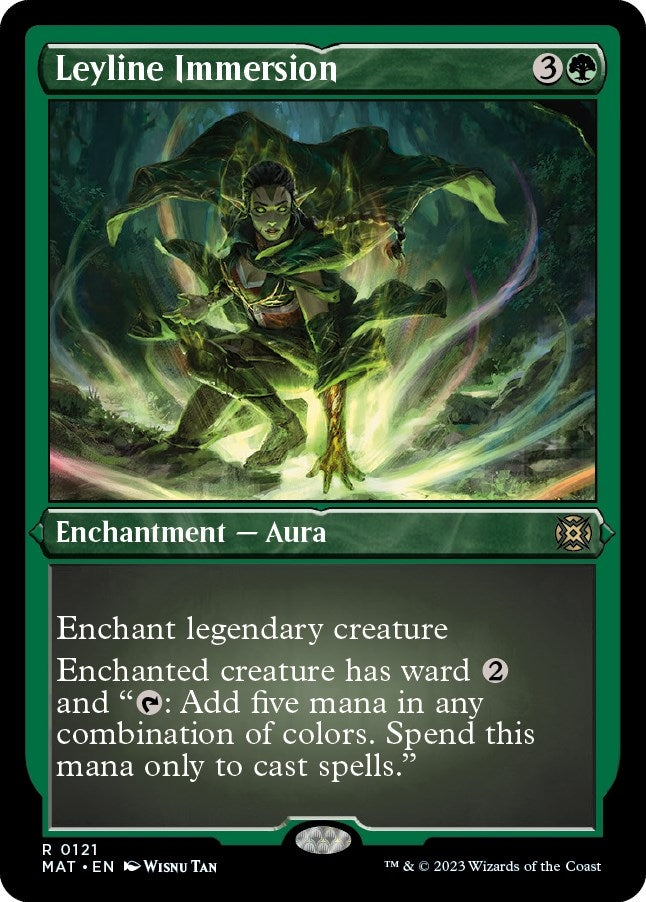 Image for Leyline Immersion (Foil Etched) (121) - Magic: The Gathering
