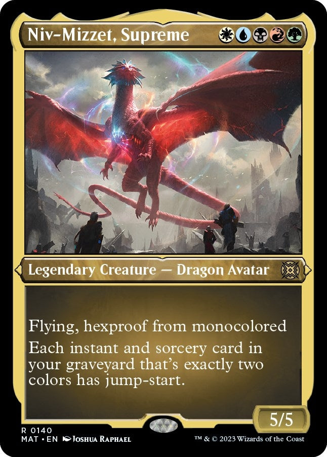 Image for Niv-Mizzet, Supreme (Foil Etched) (140) - Magic: The Gathering