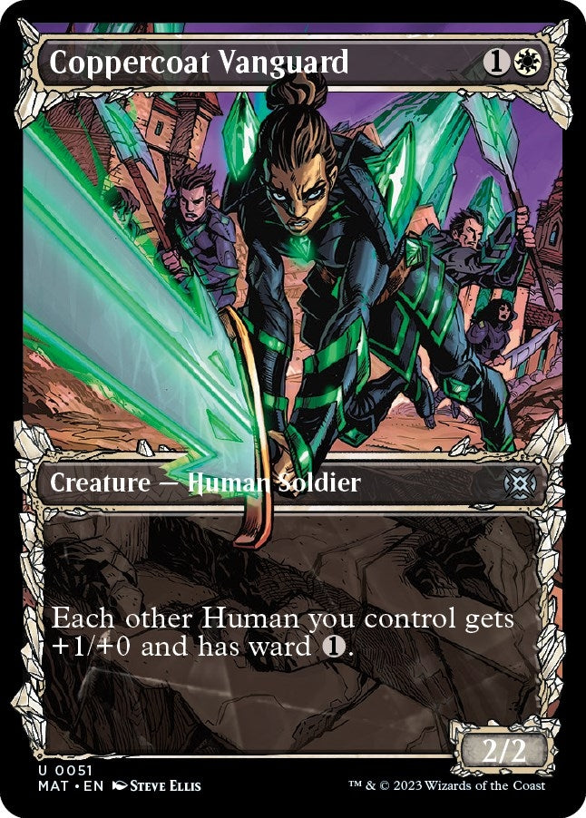 Image for Coppercoat Vanguard (Showcase) (51) - Magic: The Gathering