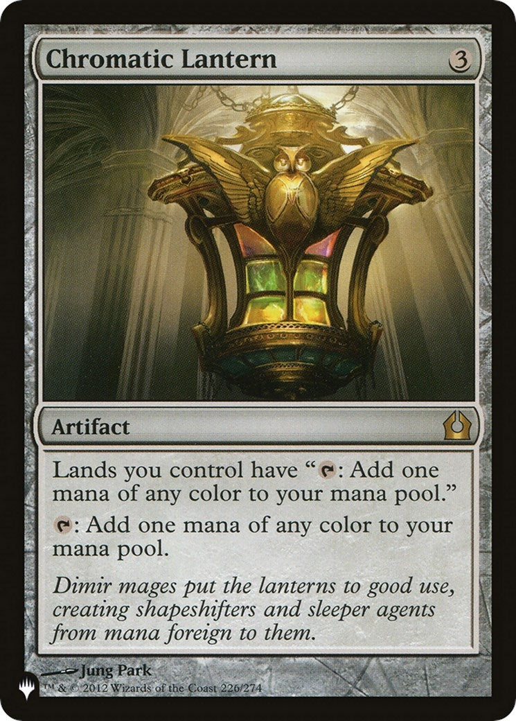 Image for Chromatic Lantern (RTR) (226) (LIST) - Magic: The Gathering