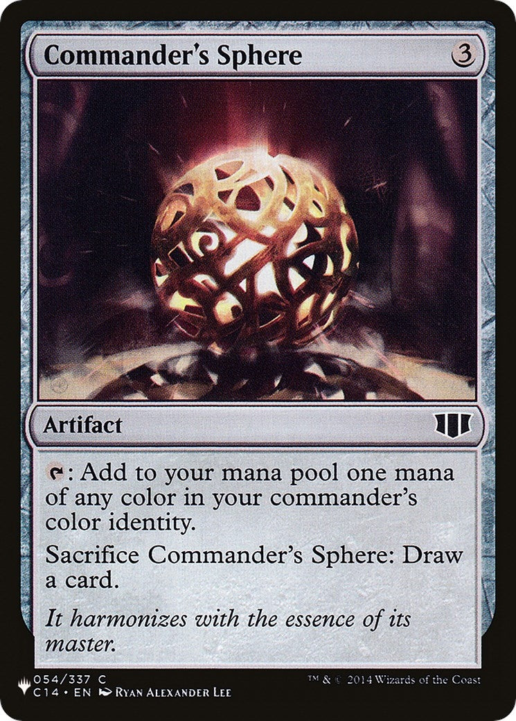 Image for Commander's Sphere (C14) (54) (LIST) - Magic: The Gathering