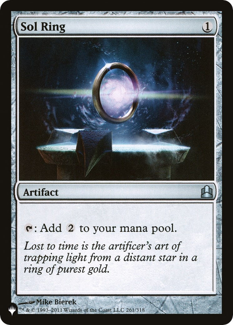 Image for Sol Ring (CMD) (261) (LIST) - Magic: The Gathering