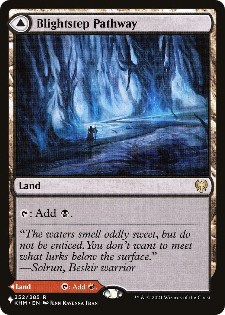 Image for Blightstep Pathway (252) (LIST) - Magic: The Gathering