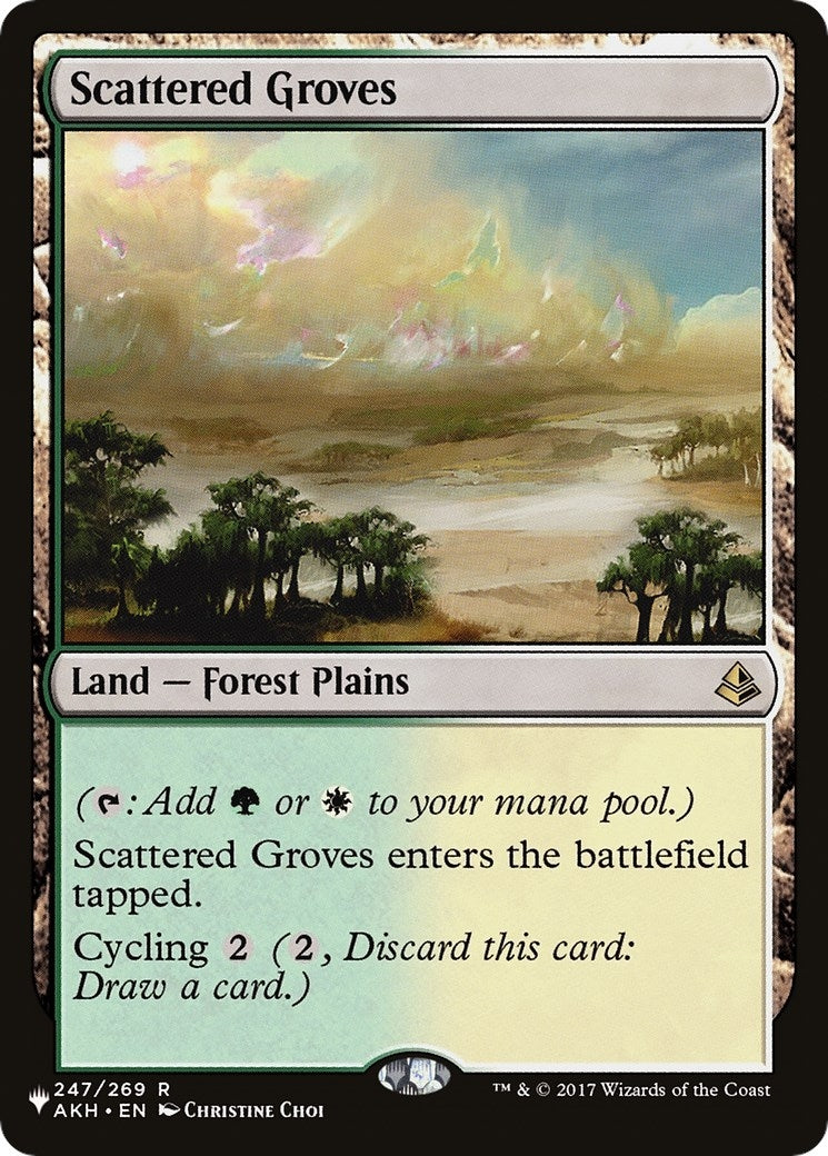 Image for Scattered Groves (247) (LIST) - Magic: The Gathering