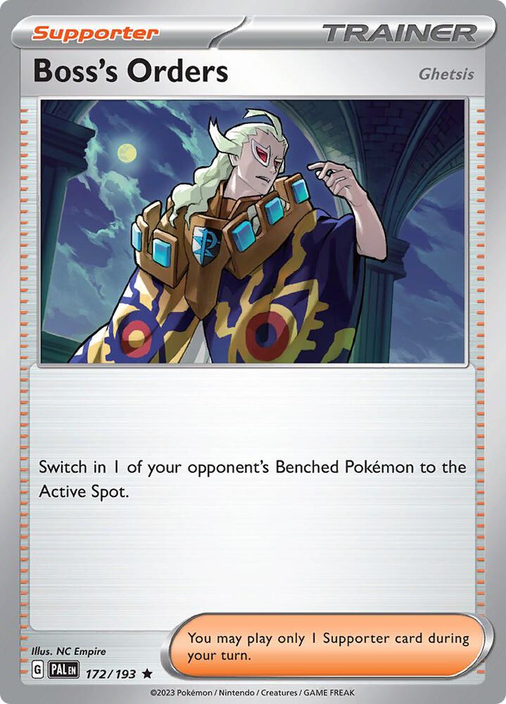 Image for Boss's Orders (172/193) (PAL) - Pokemon