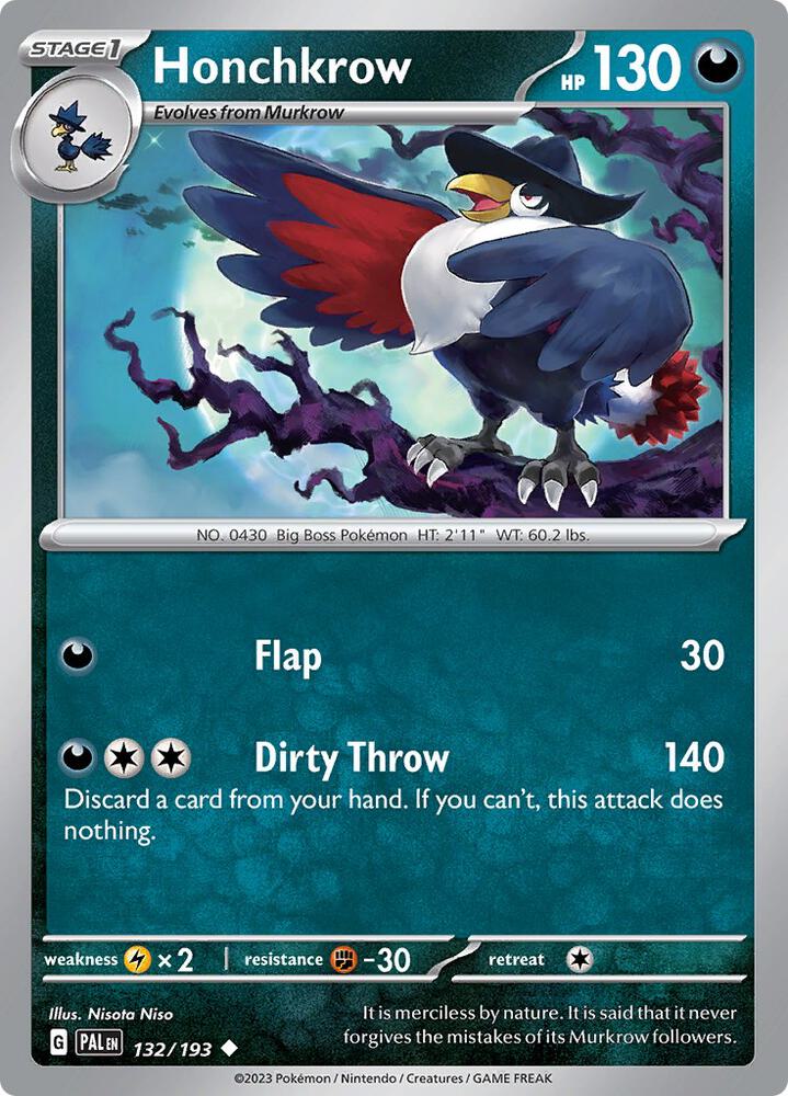 Honchkrow (132/193) (PAL)