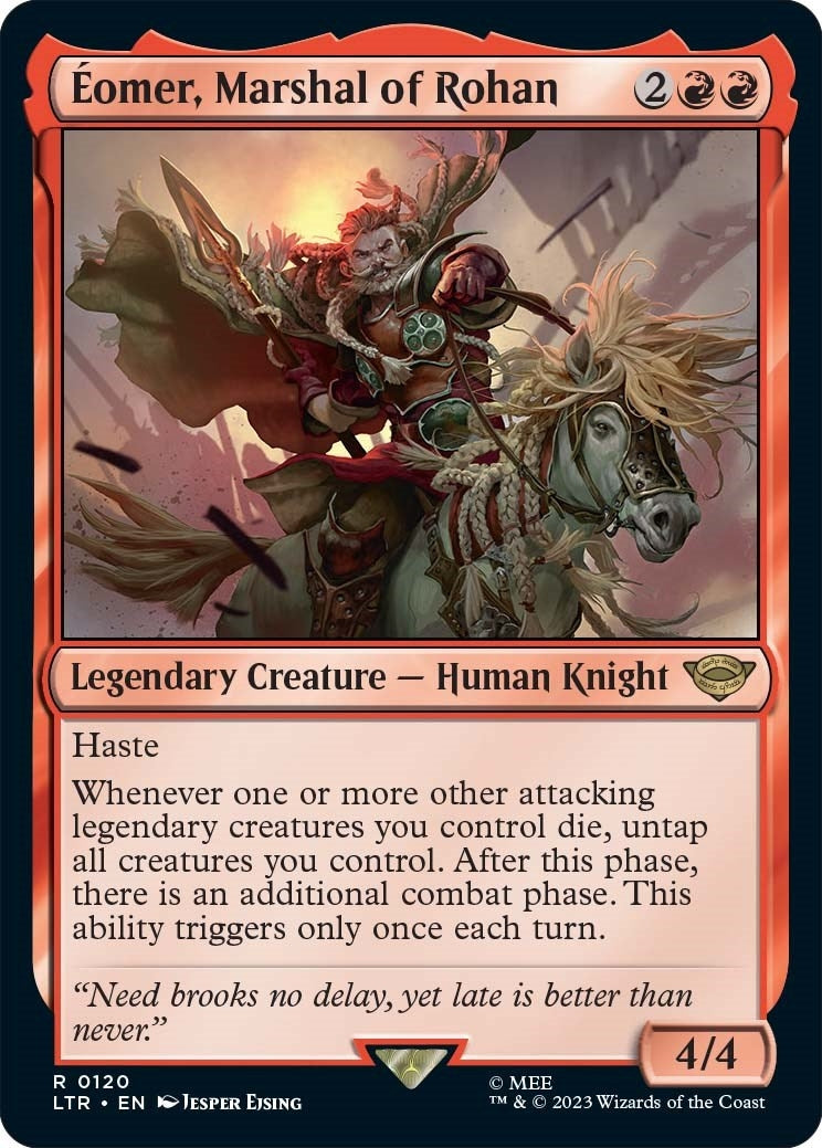 Image for Eomer, Marshal of Rohan (120) (LTR) - Magic: The Gathering