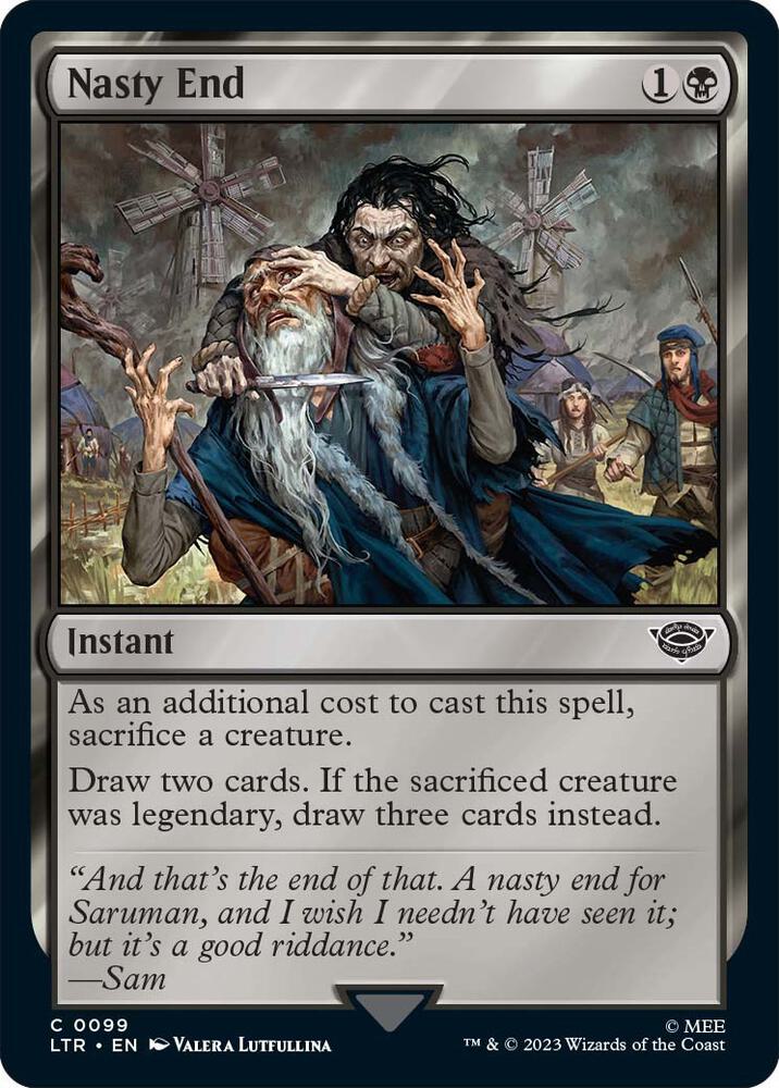 Image for Nasty End (99) - Magic: The Gathering