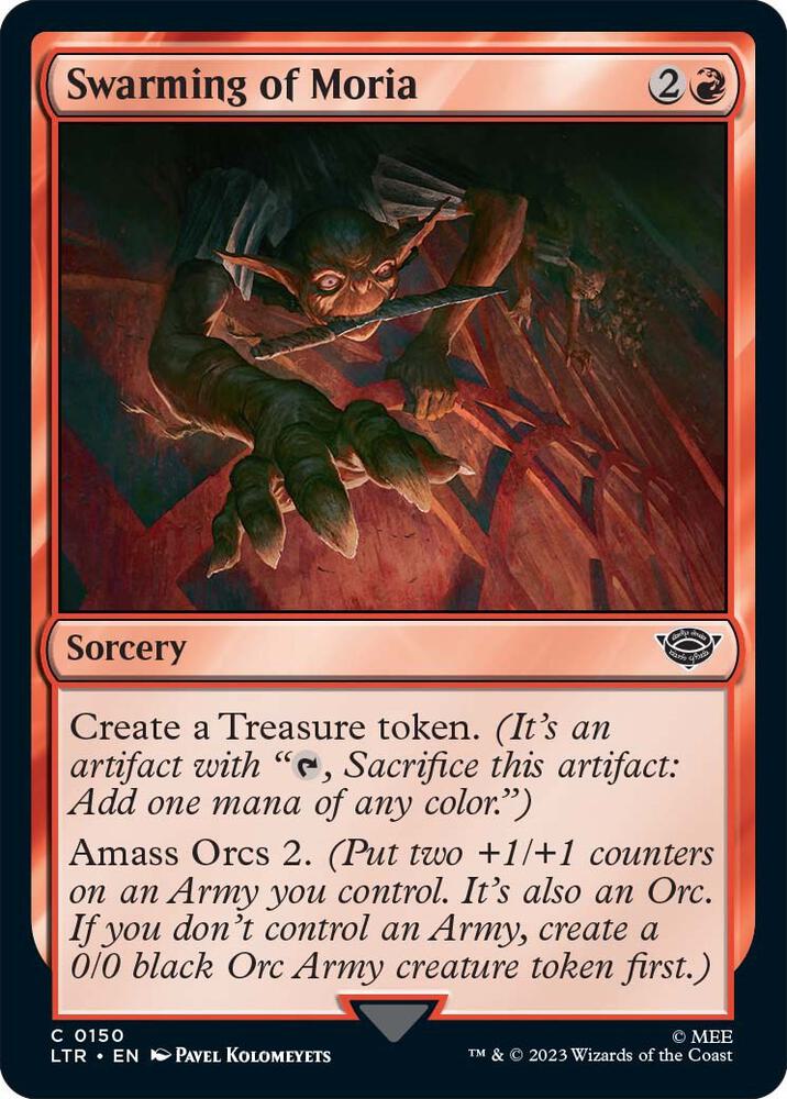 Image for Swarming of Moria (150) - Magic: The Gathering
